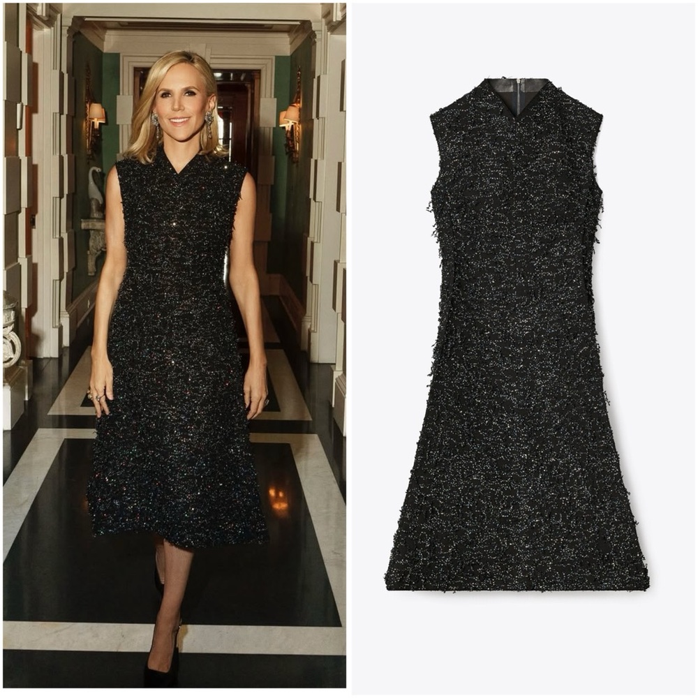 NWT Tory Burch Sequined Fringe Dress $2,498